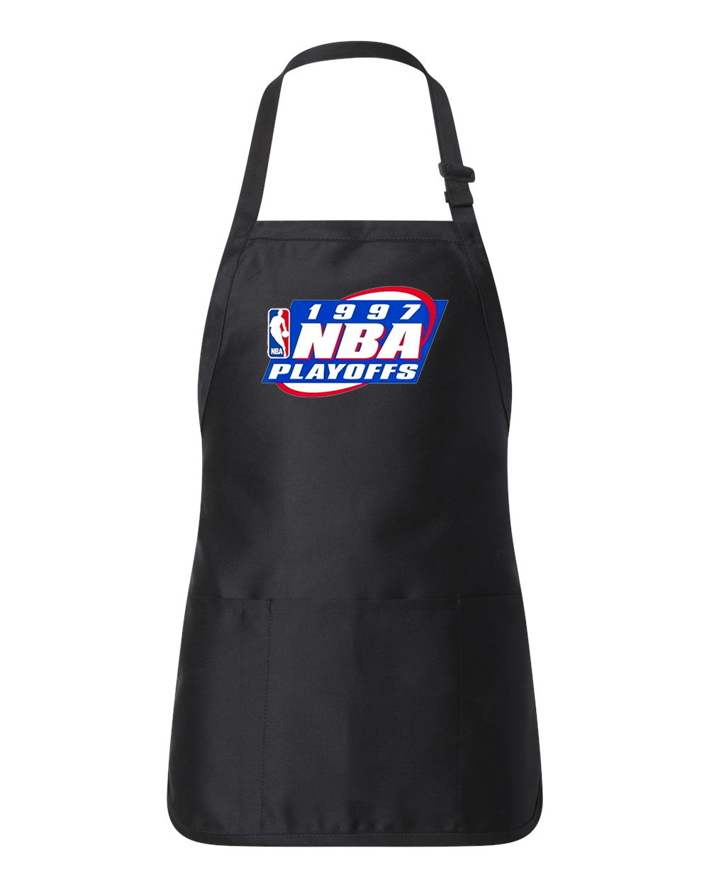 1997 NBA Playoffs NBA Basketball Logo Customized Design on Full-Length ...