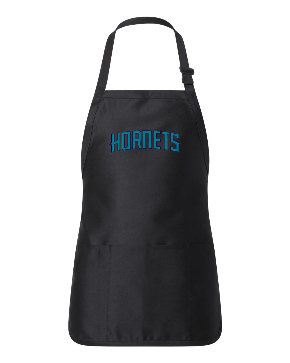Charlotte Hornets Jersey 2014 2 NBA Basketball Logo Customized Design on Full-Length Apron with Pouch Pocket
