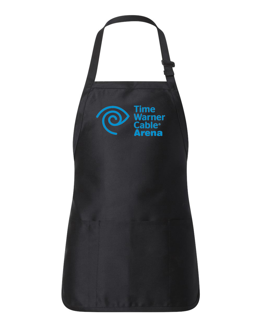 Charlotte Hornets Time Warner Cable Arena NBA Basketball Logo Customized Design on Full-Length Apron with Pouch Pocket