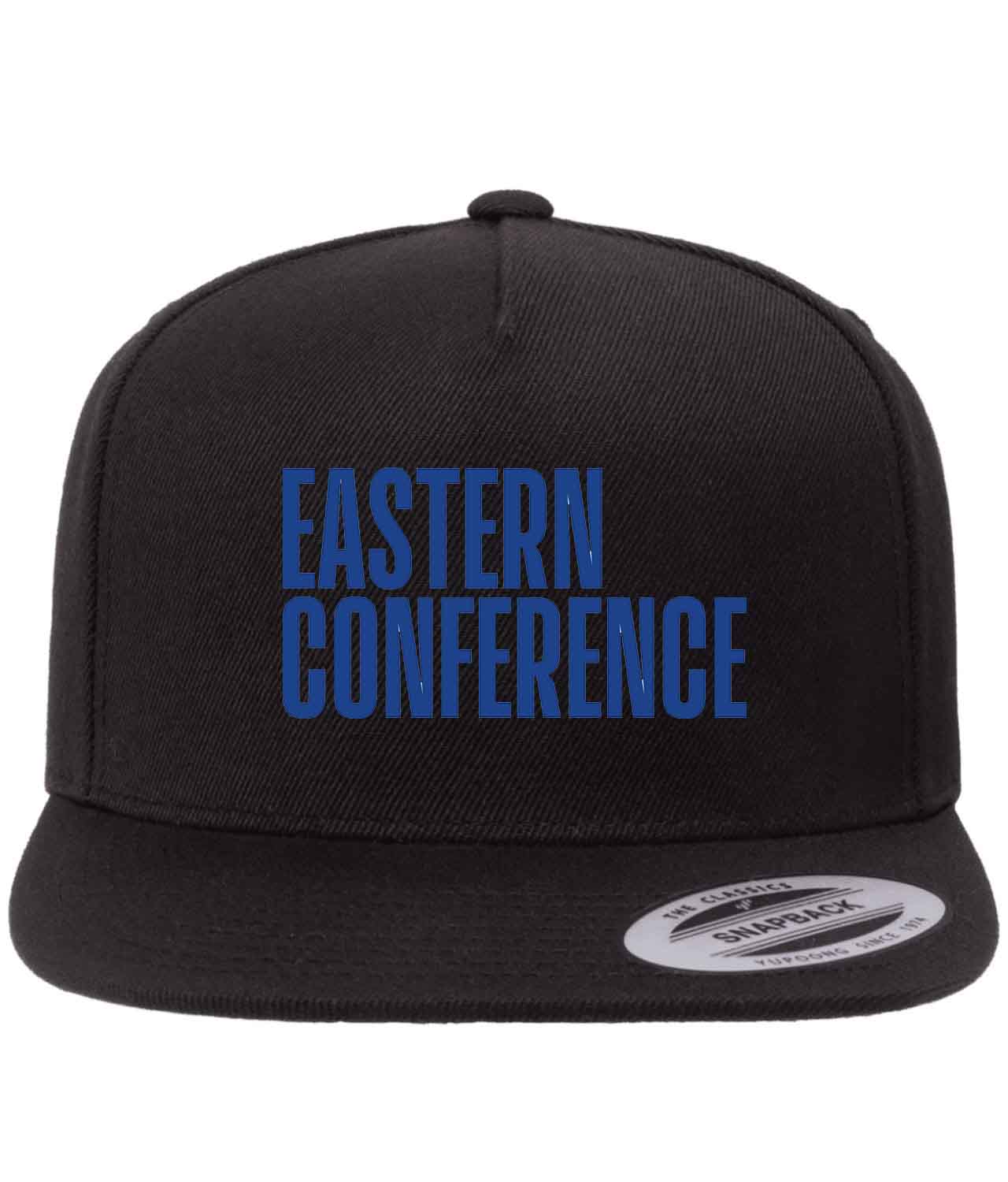 NBA Eastern Conference 2017 NBA Basketball Logo Customized Design on Wool 5-Panel Cap Hat