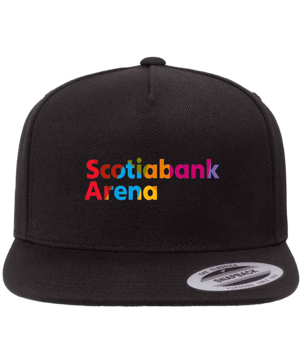 Toronto Raptors Scotiabank Arena Toronto Stadium NBA Basketball Logo Customized Design on Wool 5-Panel Cap Hat