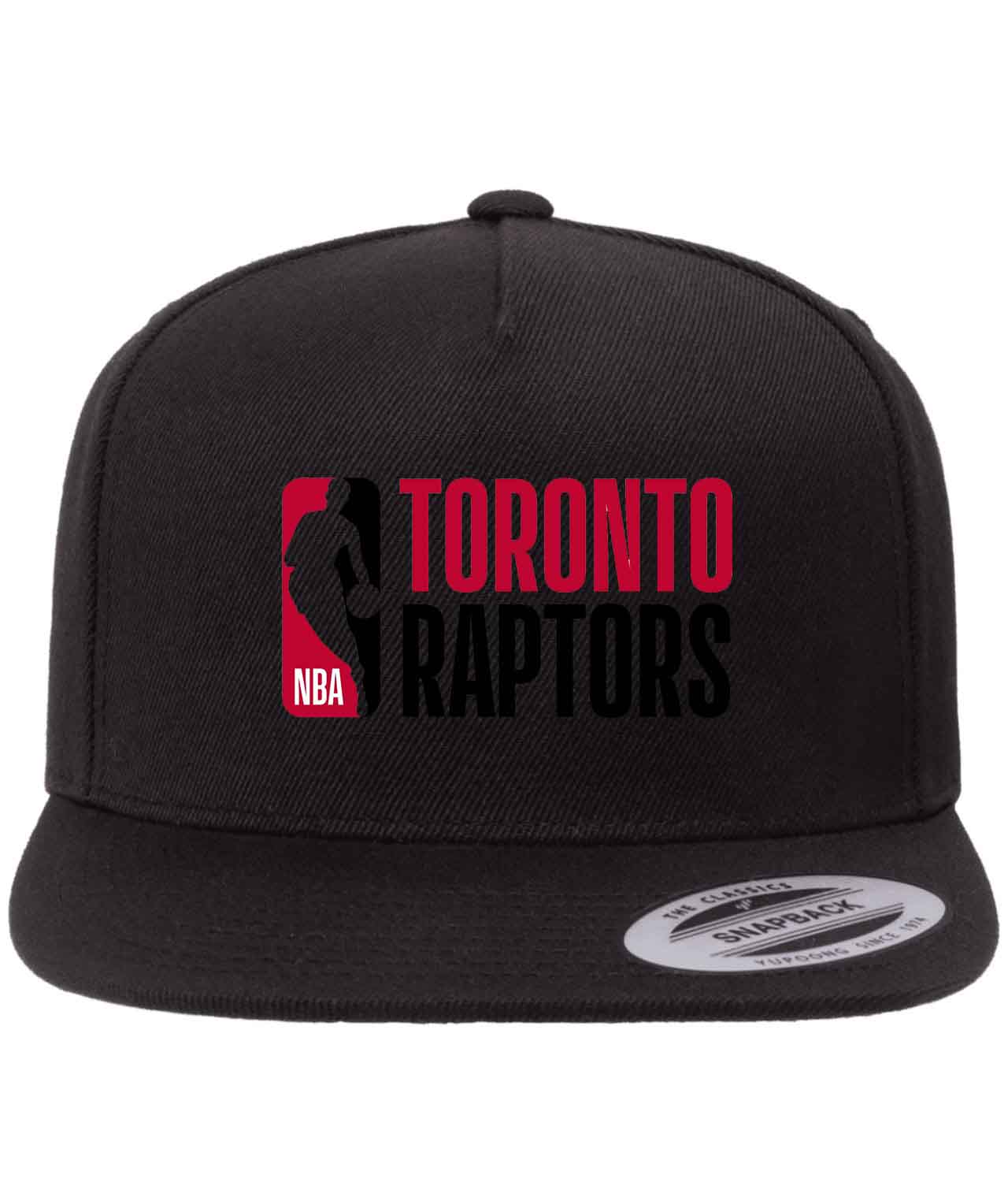 Toronto Raptors NBA NBA Basketball Logo Customized Design on Wool 5-Panel Cap Hat