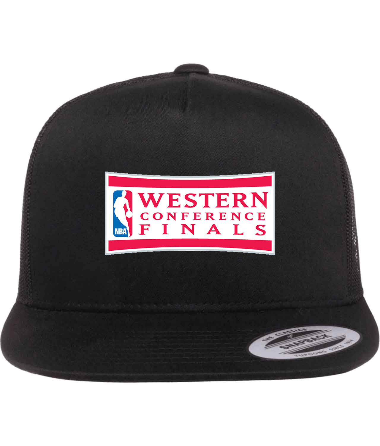 2005 NBA Western Conference Finals NBA Basketball Logo Symbol Emblem Customized Design on Classic Trucker Cap Hat