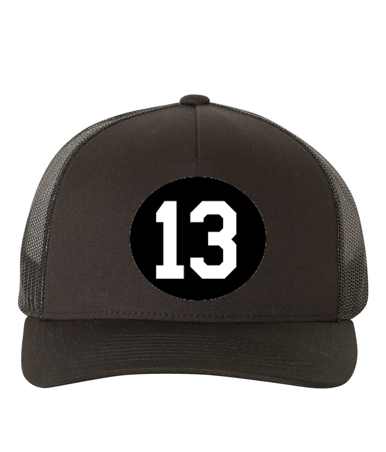 Charlotte Hornets Bobby Phills Memorial NBA Basketball Logo Symbol Emblem Customized Design on Retro Trucker Cap Hat