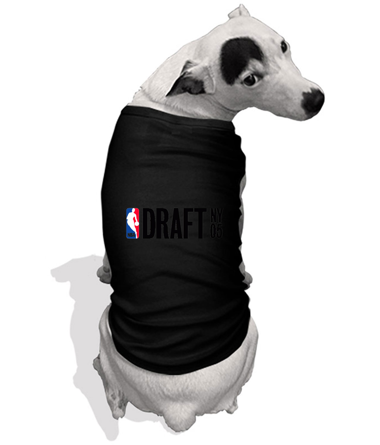 2005 NBA Draft New York NBA Basketball Logo Customized Design on Doggie Puppy Dog Tank Tshirt