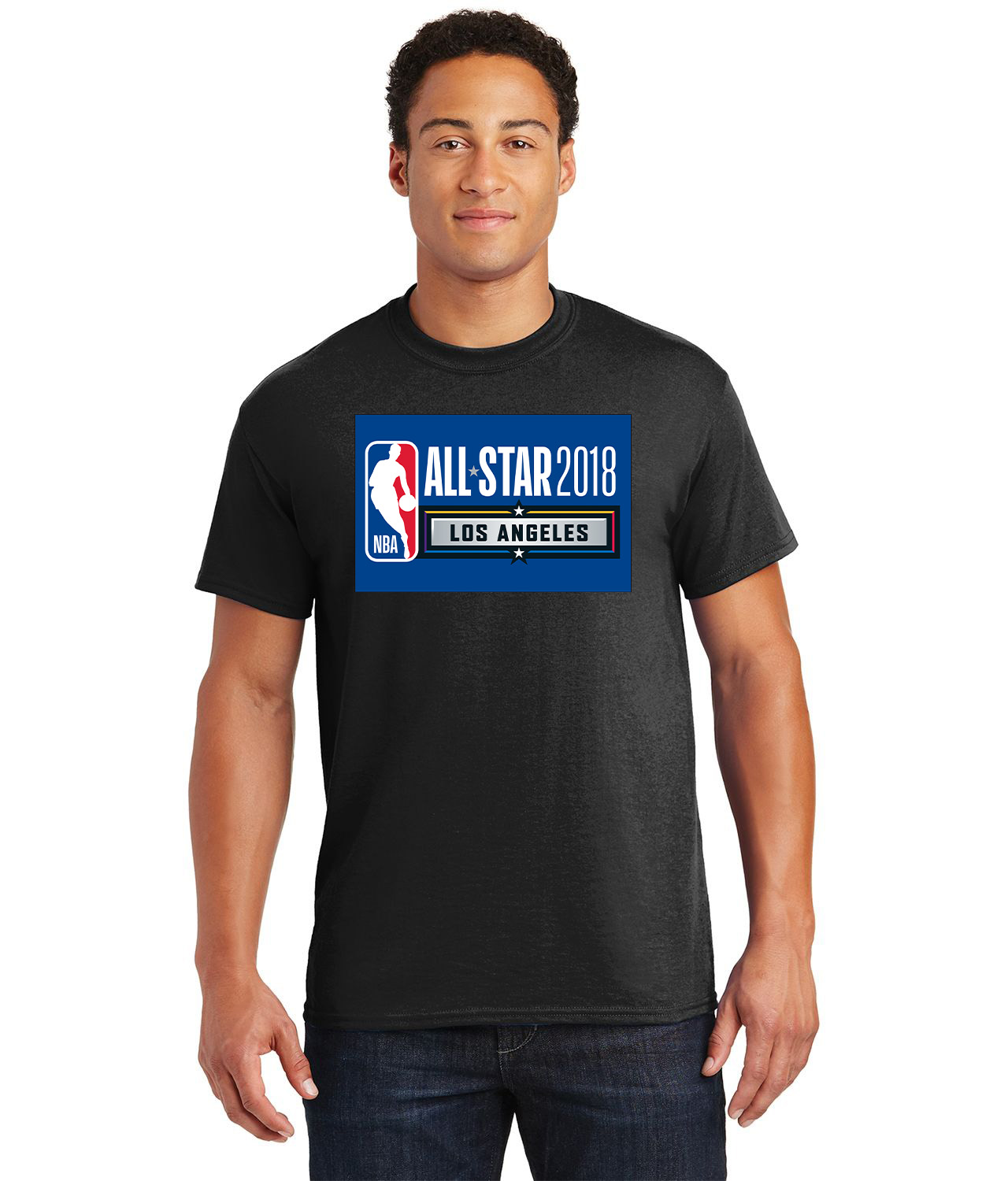 NBA All-Star Game 2018 Los Angeles 4 NBA Basketball Logo Customized Design on  Unisex Tshirt Tee