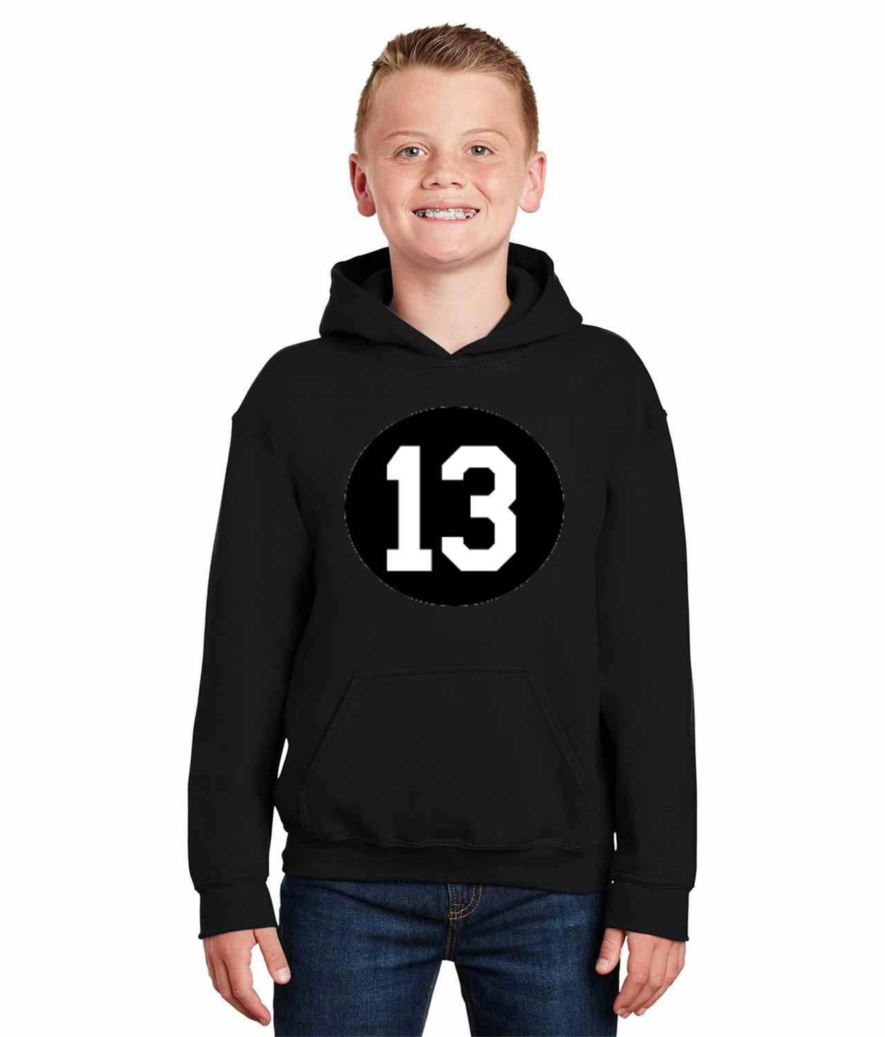 Charlotte Hornets Bobby Phills Memorial NBA Basketball Logo Symbol Emblem Customized Design on Youth Hoodie