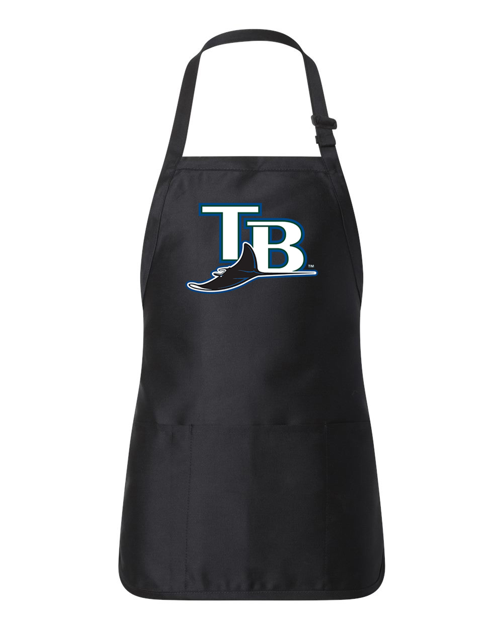 Tampa Bay Rays 2005-2007 Baseball Logo Customized Design on Full-Length Apron with Pouch Pocket