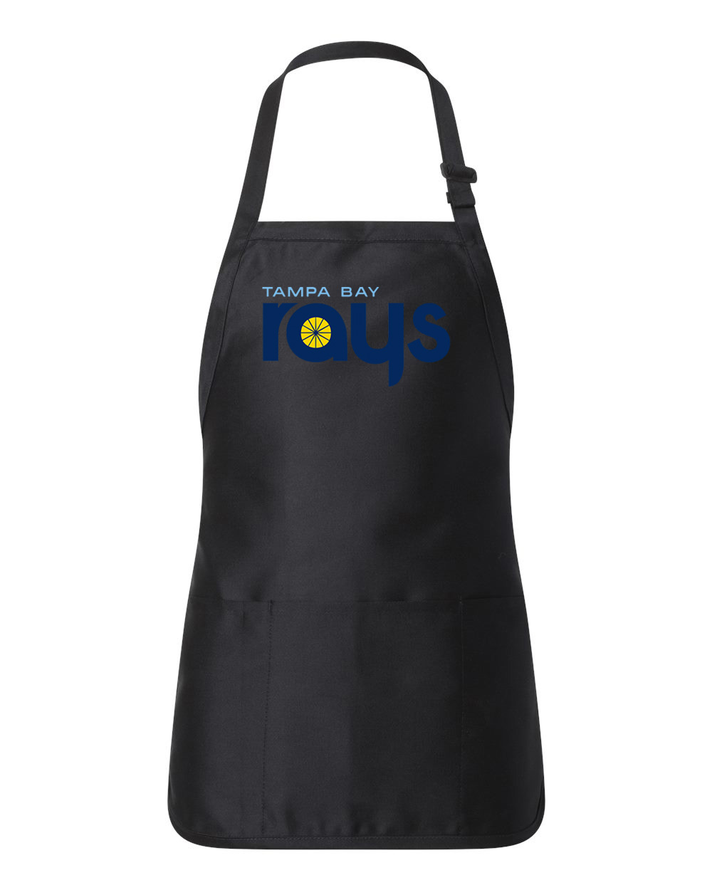 Tampa Bay Rays 2012 Baseball Logo Customized Design on Full-Length Apron with Pouch Pocket