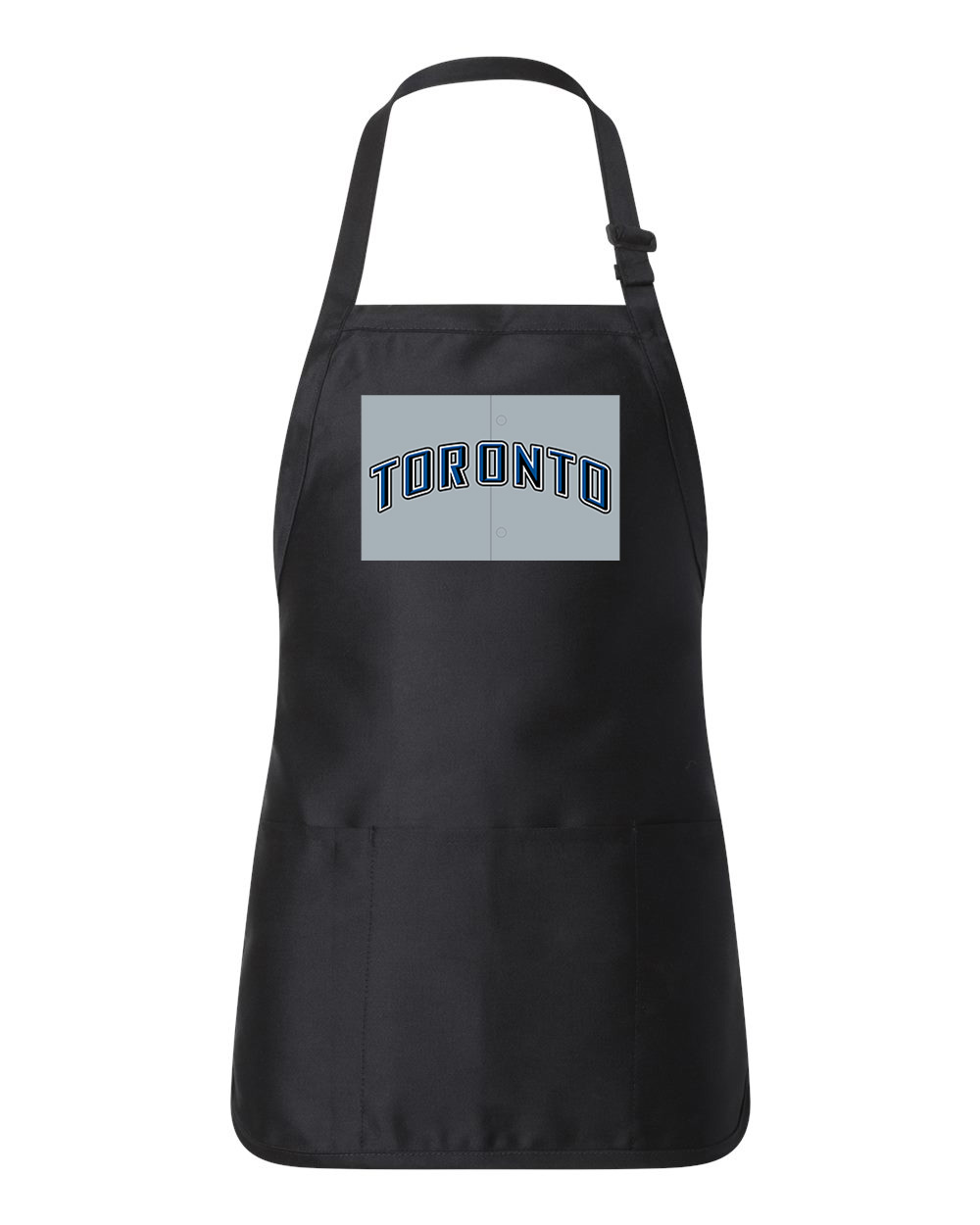 Toronto Blue Jays Jersey 2008-2011 Baseball Logo Customized Design on Full-Length Apron with Pouch Pocket