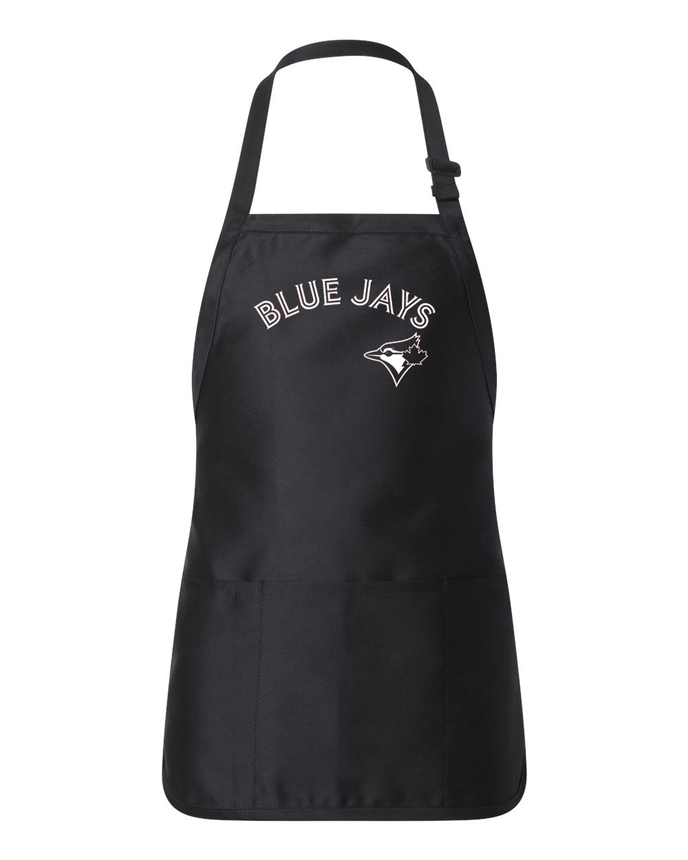 Toronto Blue Jays Jersey 2017-19 Baseball Logo Customized Design on Full-Length Apron with Pouch Pocket