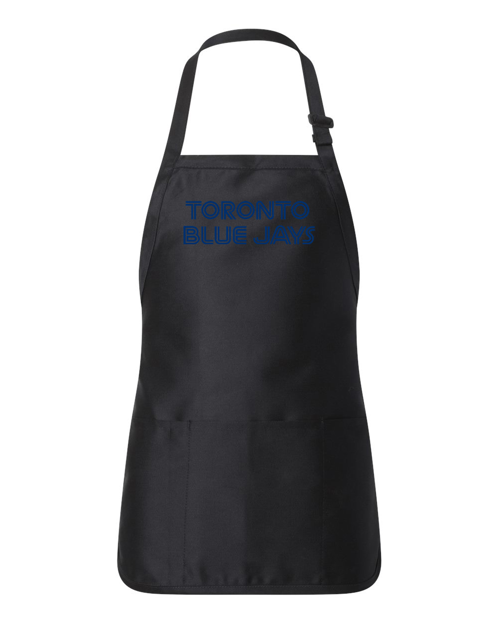 Toronto Blue Jays 77 Baseball Logo Customized Design on Full-Length Apron with Pouch Pocket