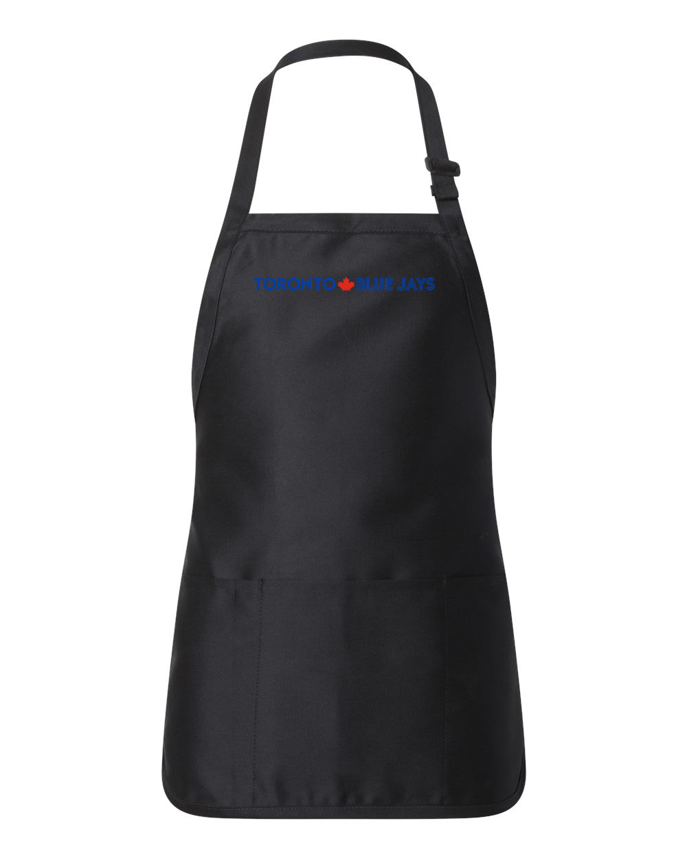 Toronto Blue Jays 2012-2019 Baseball Logo Customized Design on Full-Length Apron with Pouch Pocket