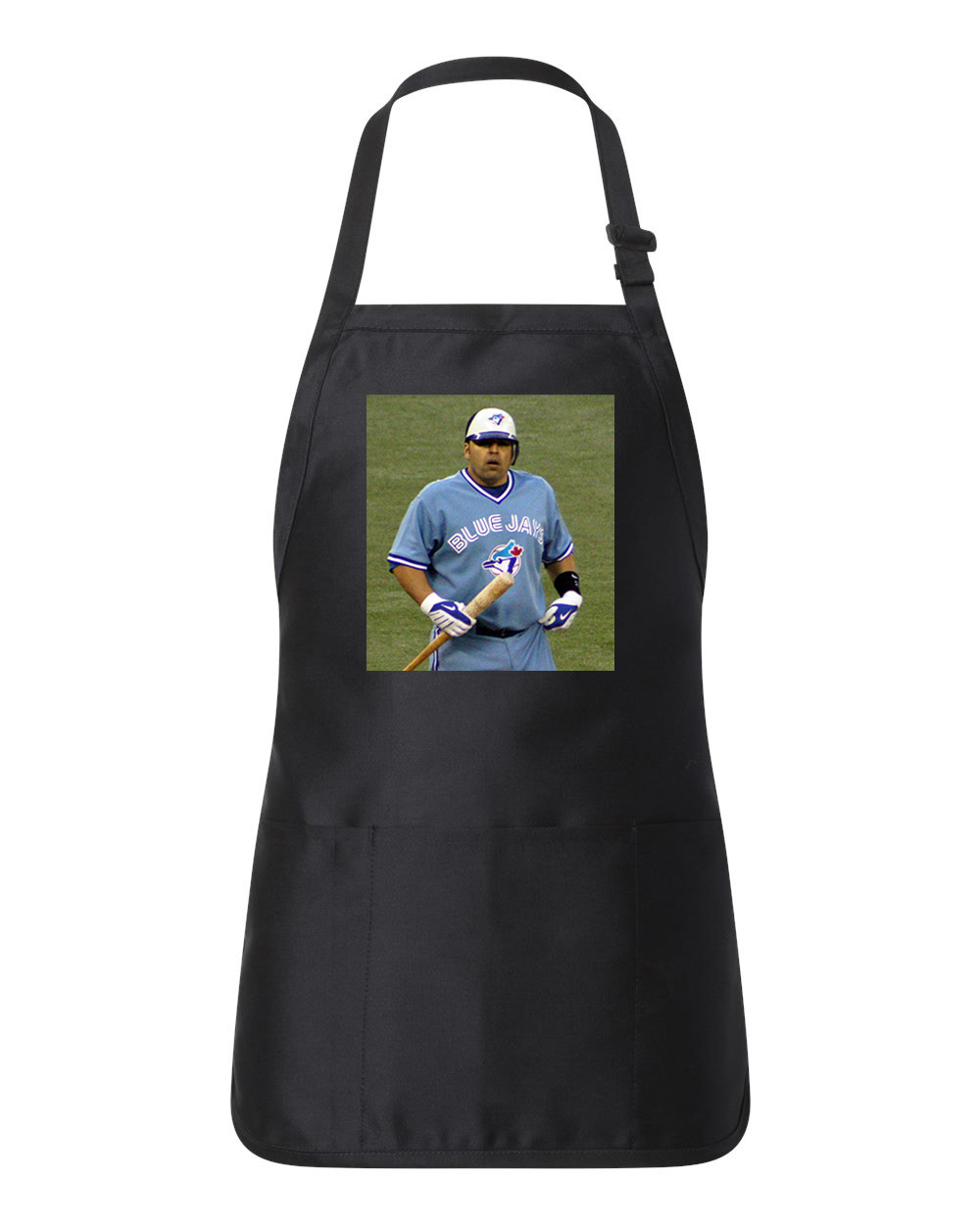 2009 Rod Barajas Toronto Blue Jays Photo Baseball Logo Customized Design on Full-Length Apron with Pouch Pocket