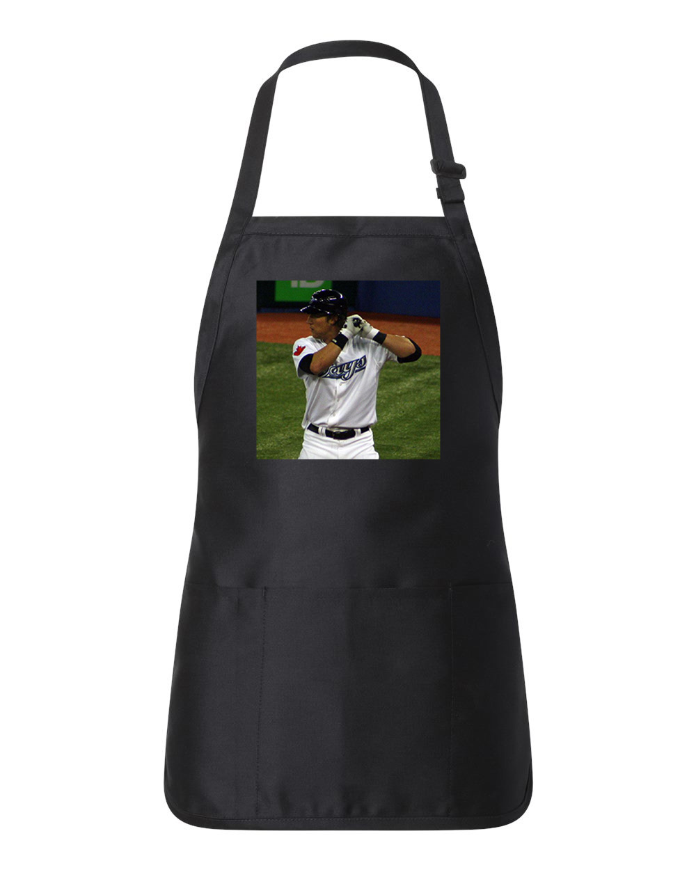 2011 Colby Rasmus Toronto Blue Jays Photo Baseball Logo Customized Design on Full-Length Apron with Pouch Pocket