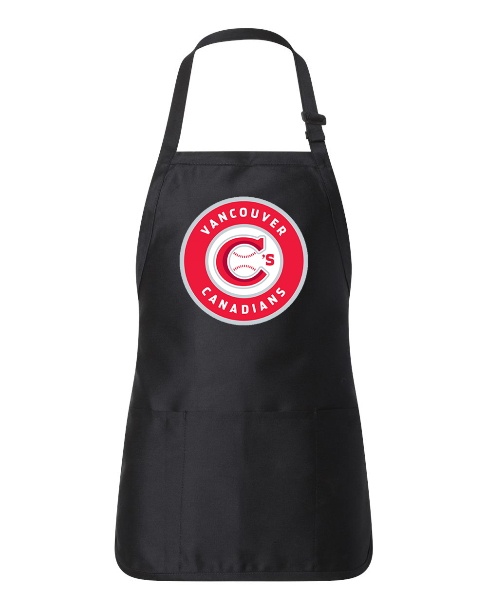 Vancouver Canadians 2008 Baseball Logo Customized Design on Full-Length Apron with Pouch Pocket