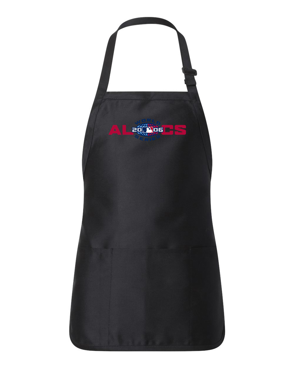 2006 ALCS American League Championship Series Baseball Logo Customized Design on Full-Length Apron with Pouch Pocket