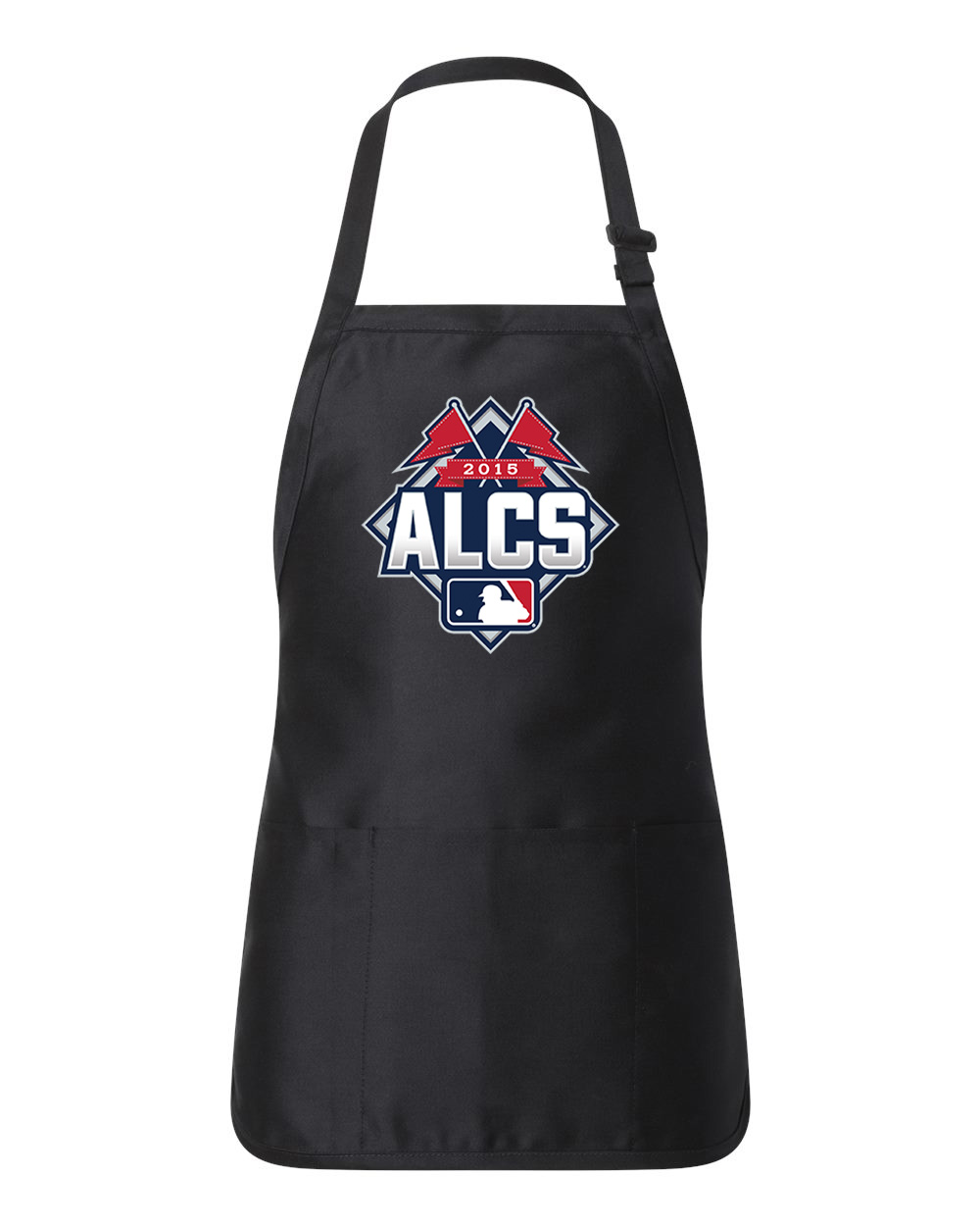 2015 ALCS American League Championship Series Baseball Logo Customized Design on Full-Length Apron with Pouch Pocket