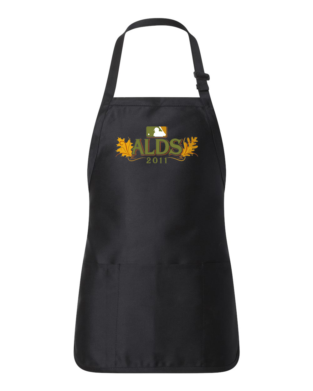 2011 ALDS American League Division Series Baseball Logo Customized Design on Full-Length Apron with Pouch Pocket