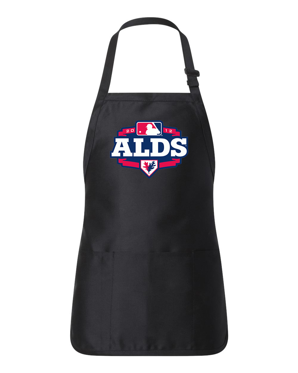 2012 ALDS American League Division Series Baseball Logo Customized Design on Full-Length Apron with Pouch Pocket