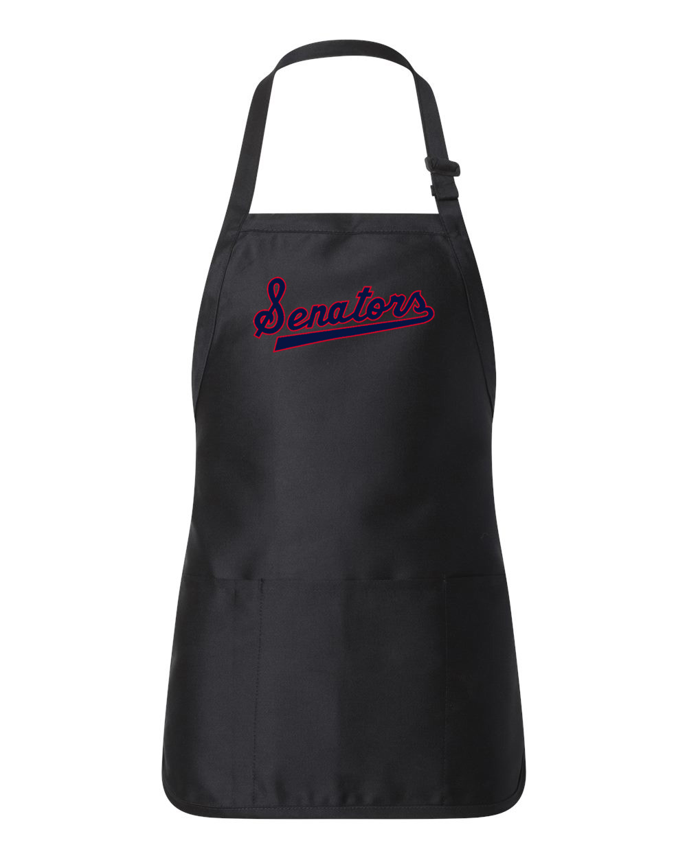Washington Nationals 1959-60 Baseball Logo Customized Design on Full-Length Apron with Pouch Pocket
