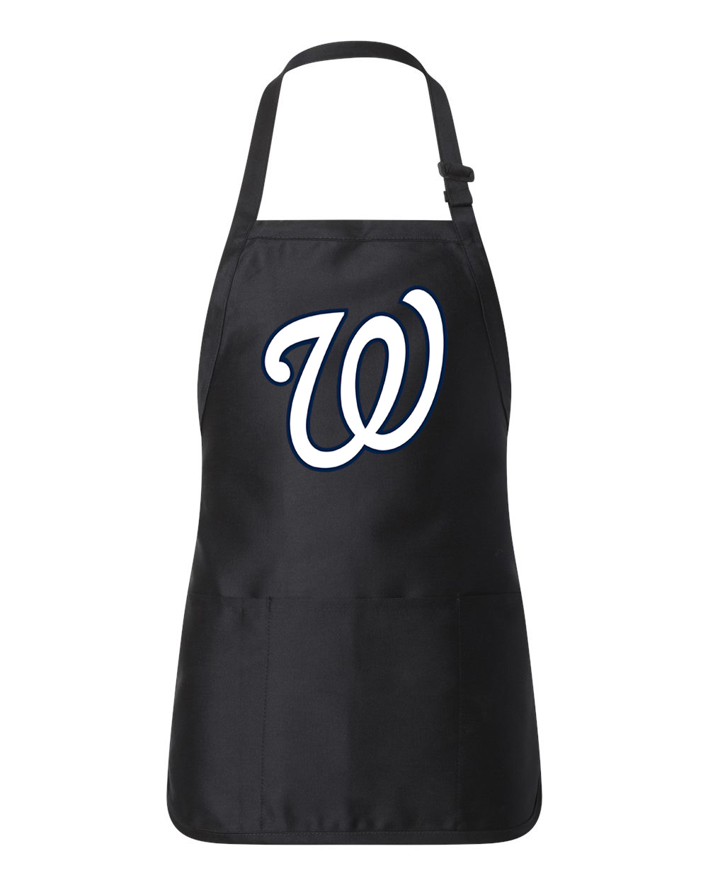 Washington Senators Cap 1968 Baseball Logo Customized Design on Full-Length Apron with Pouch Pocket