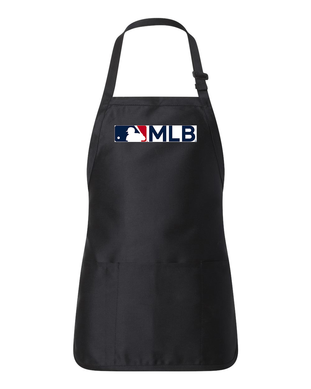 Major League Baseball Alternate MLB Baseball Logo Customized Design on Full-Length Apron with Pouch Pocket