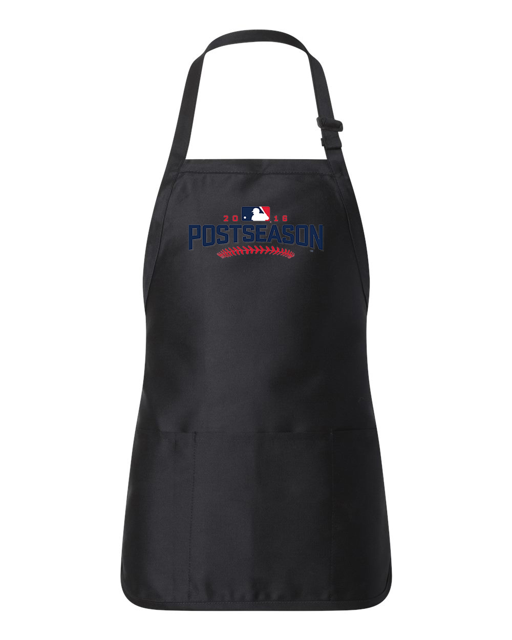 2016 MLB Postseason Baseball Logo Customized Design on Full-Length Apron with Pouch Pocket