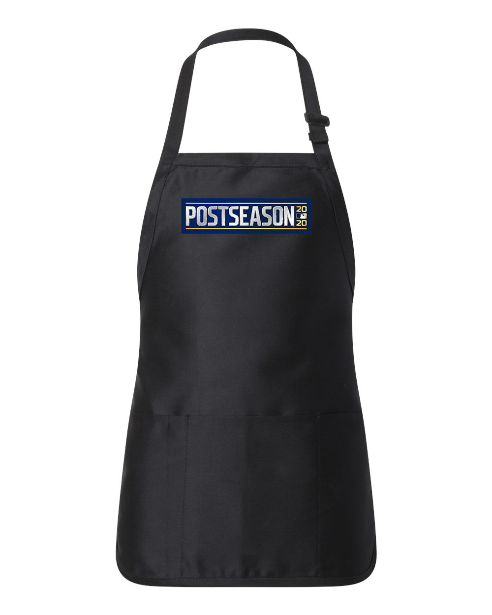 The 2020 Major League Baseball Postseason Baseball Logo Customized Design on Full-Length Apron with Pouch Pocket