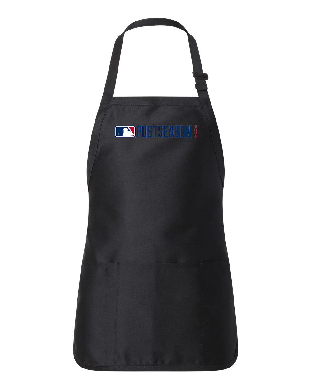 2014 Major League Baseball Postseason Baseball Logo Customized Design on Full-Length Apron with Pouch Pocket