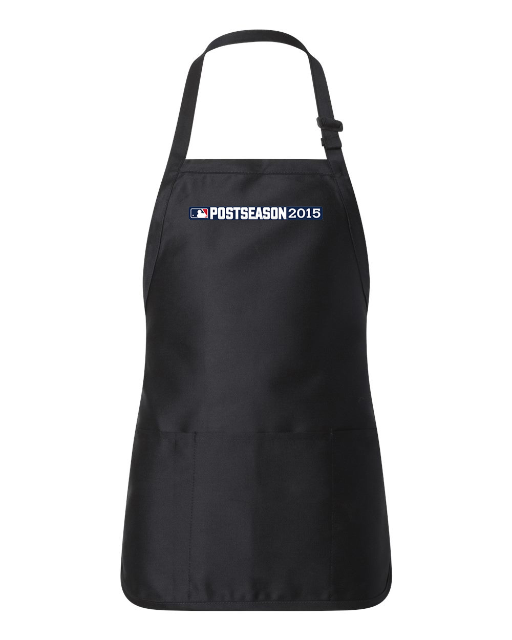 2015 Major League Baseball Postseason Alternative Baseball Logo Customized Design on Full-Length Apron with Pouch Pocket
