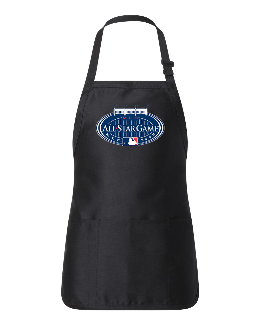 2008 MLB All-Star Game Yankee Stadium The Bronx New York Baseball Logo Customized Design on Full-Length Apron with Pouch Pocket