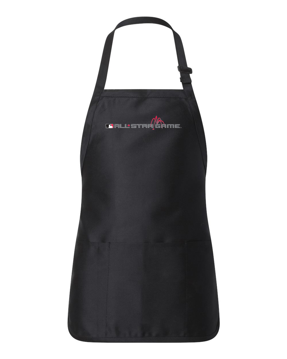 2003 MLB All-Star Game At U.S. Cellular Field Chicago Illinois Baseball Logo Customized Design on Full-Length Apron with Pouch Pocket