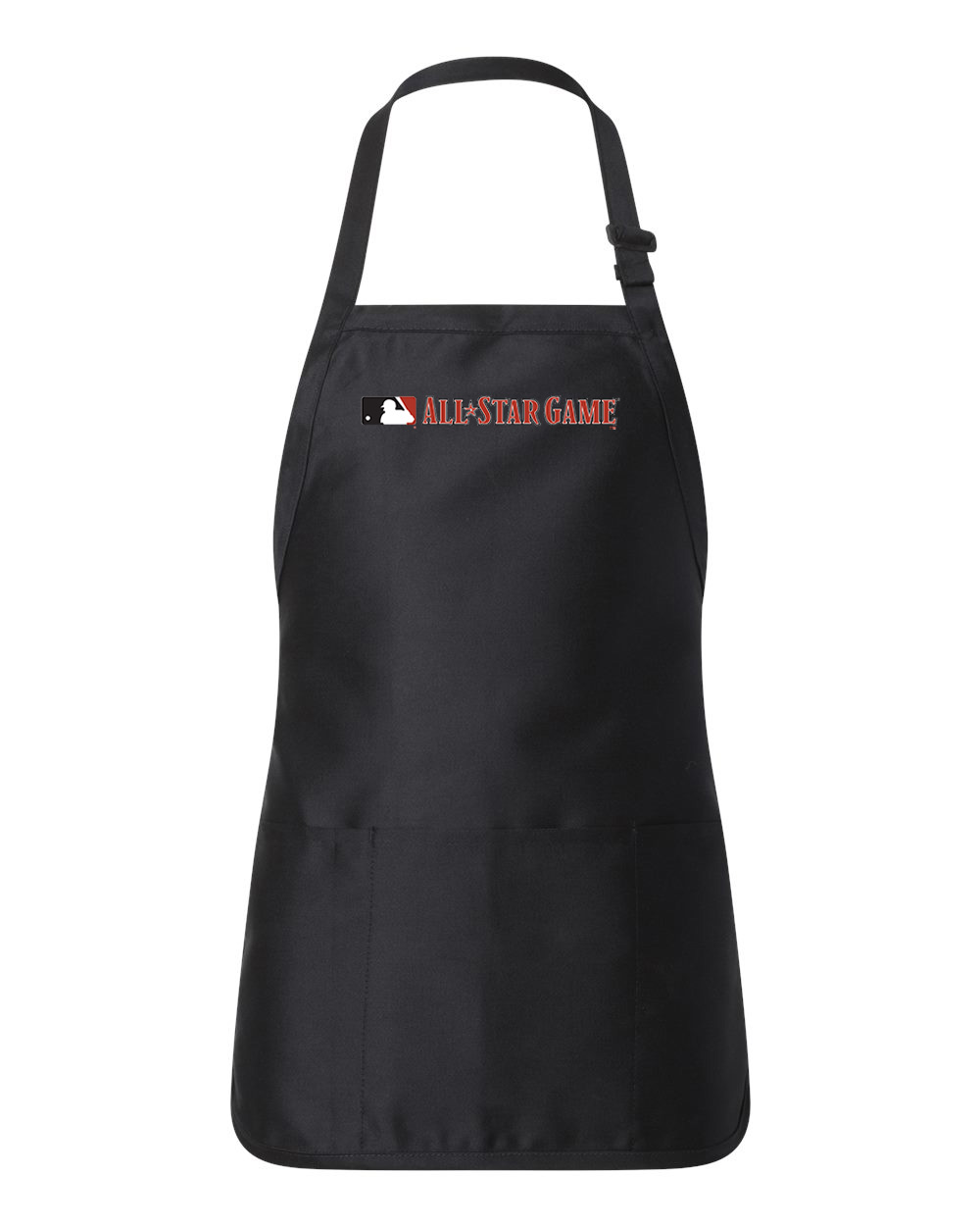 2004 MLB All-Star Game Minute Maid Park Houston Texas Baseball Logo Customized Design on Full-Length Apron with Pouch Pocket