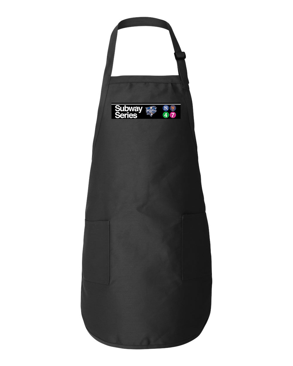 2000 World Series Subway Series New York Yankees Special Baseball Logo Symbol Emblem Customized Design on Full-Length Apron with Pockets