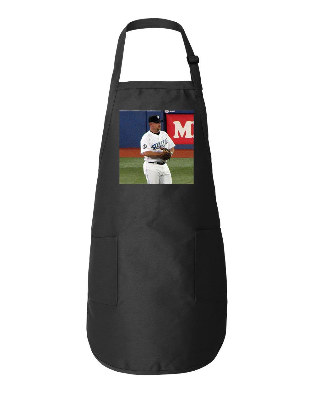 2007 Matt Stairs Toronto Blue Jays Photo Baseball Logo Symbol Emblem Customized Design on Full-Length Apron with Pockets