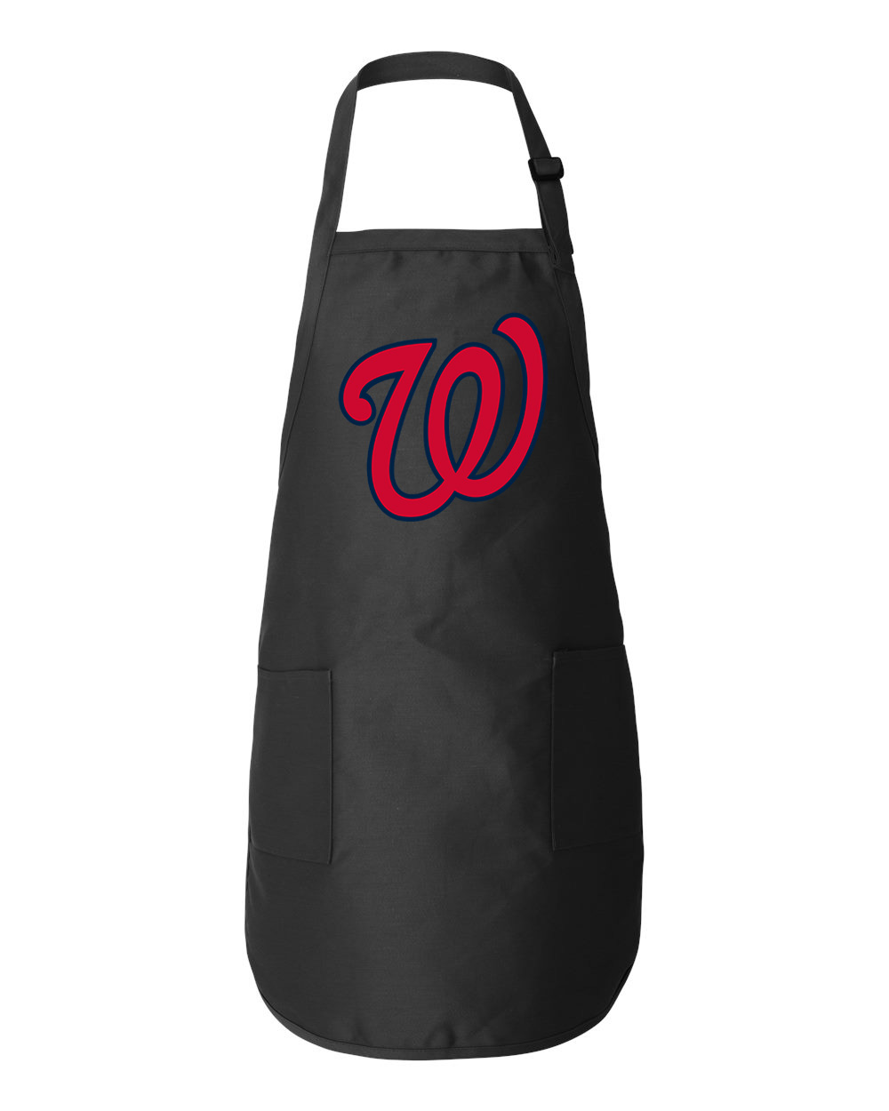 Washington Senators Cap 1967 Baseball Logo Symbol Emblem Customized Design on Full-Length Apron with Pockets