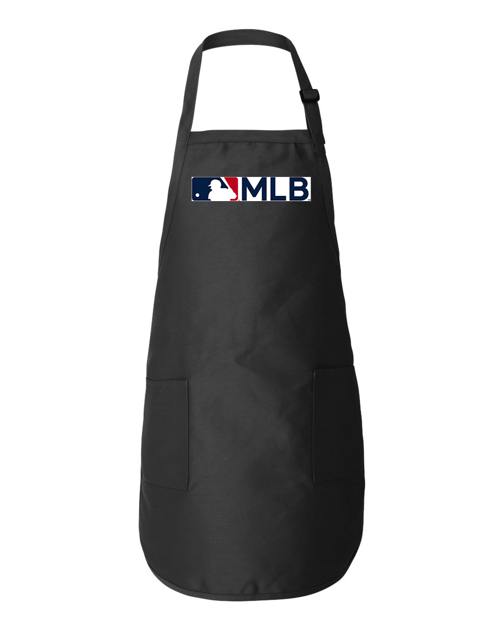 Major League Baseball Alternate MLB Baseball Logo Symbol Emblem Customized Design on Full-Length Apron with Pockets