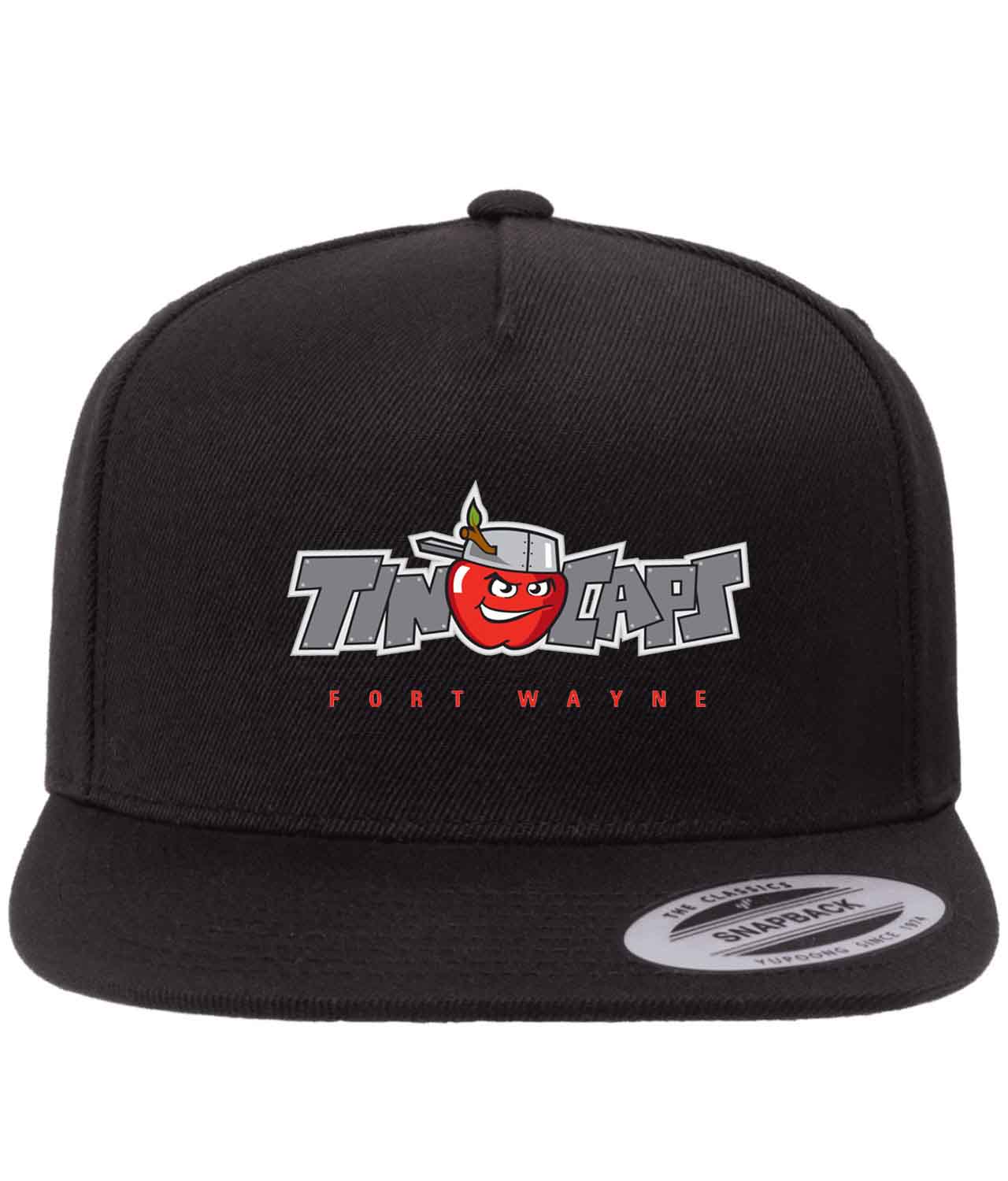 Fort Wayne TinCaps Baseball Logo Customized Design on Wool 5Panel Cap