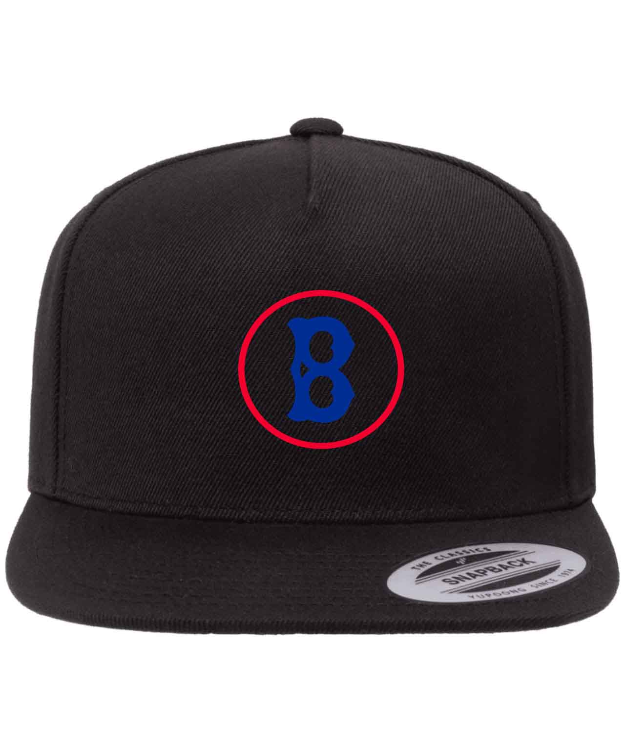 Los Angeles Dodgers Brooklyn Robins 1928 Baseball Logo Customized Design on Wool 5-Panel Cap Hat