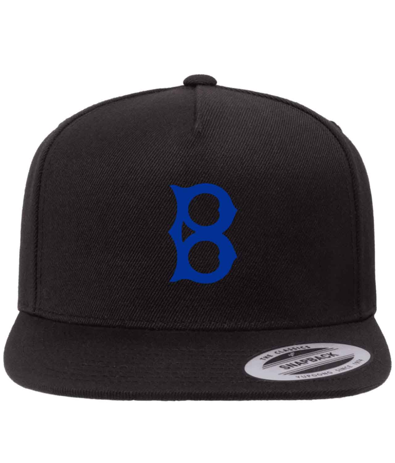 Los Angeles Dodgers Brooklyn Dodgers 1932-1936 Baseball Logo Customized Design on Wool 5-Panel Cap Hat