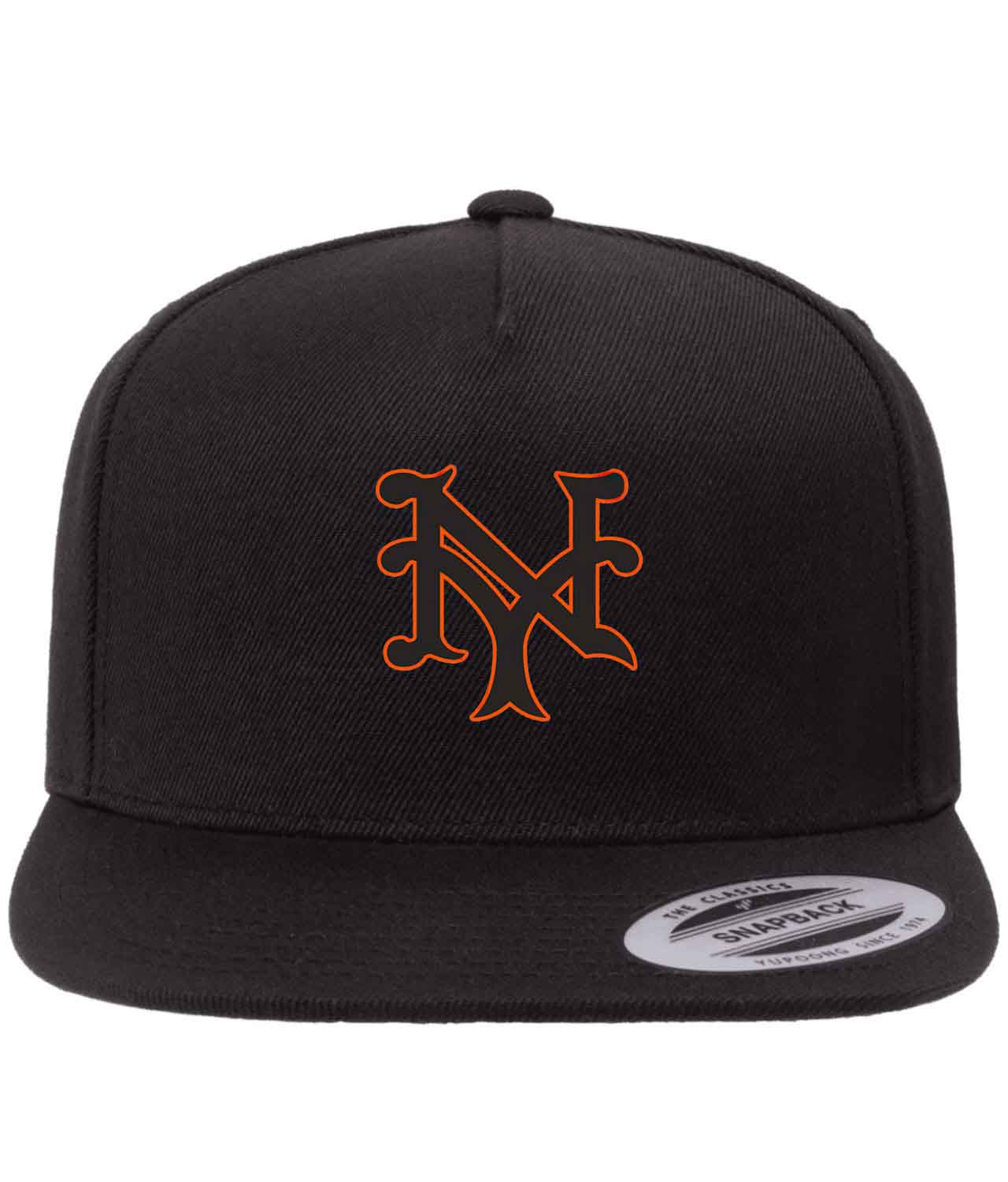 New York Giants 1933-1935 Baseball Logo Customized Design on Wool 5-Panel Cap Hat