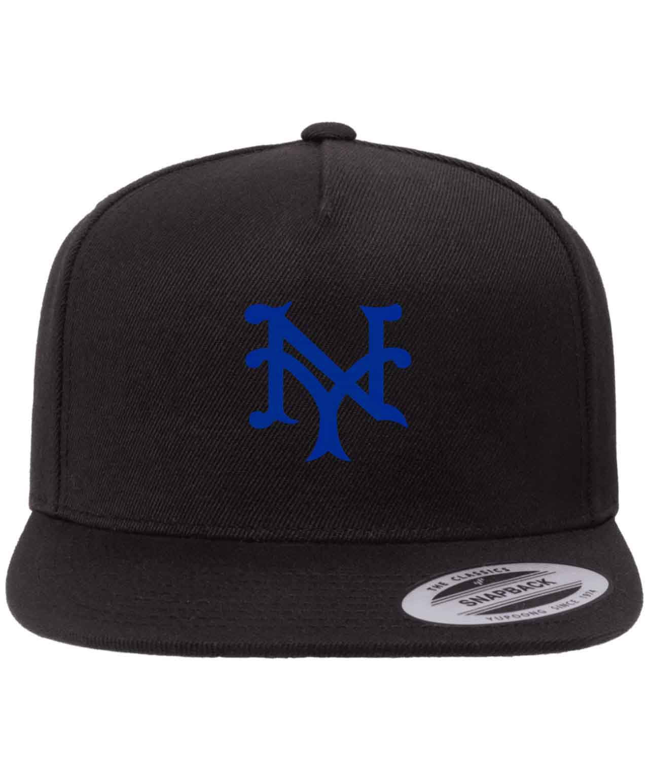 New York Giants 1936-1939 Baseball Logo Customized Design on Wool 5-Panel Cap Hat