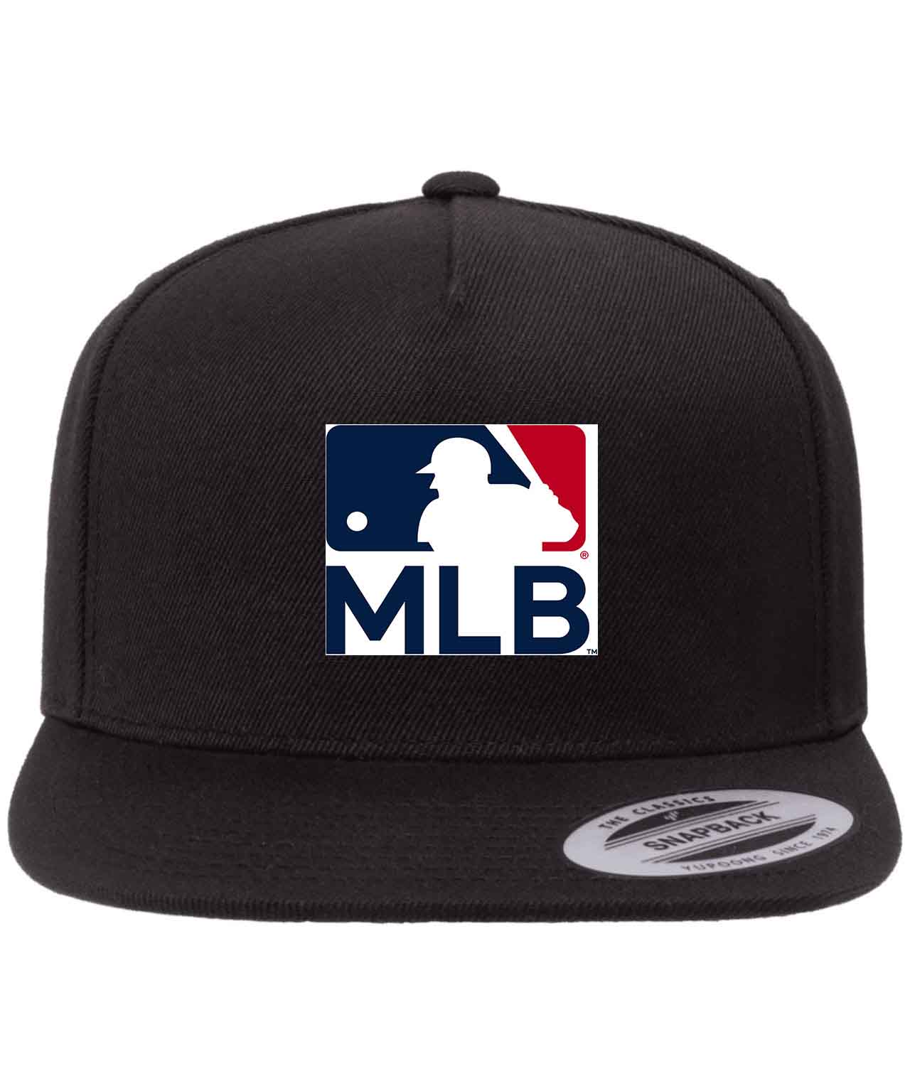 Major League Baseball Alternate 2019 Baseball Logo Customized Design on Wool 5-Panel Cap Hat