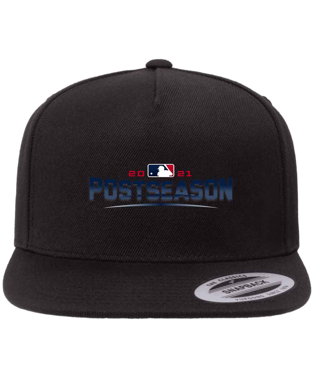 The 2021 Major League Baseball Postseason Alternate Baseball Logo Customized Design on Wool 5-Panel Cap Hat