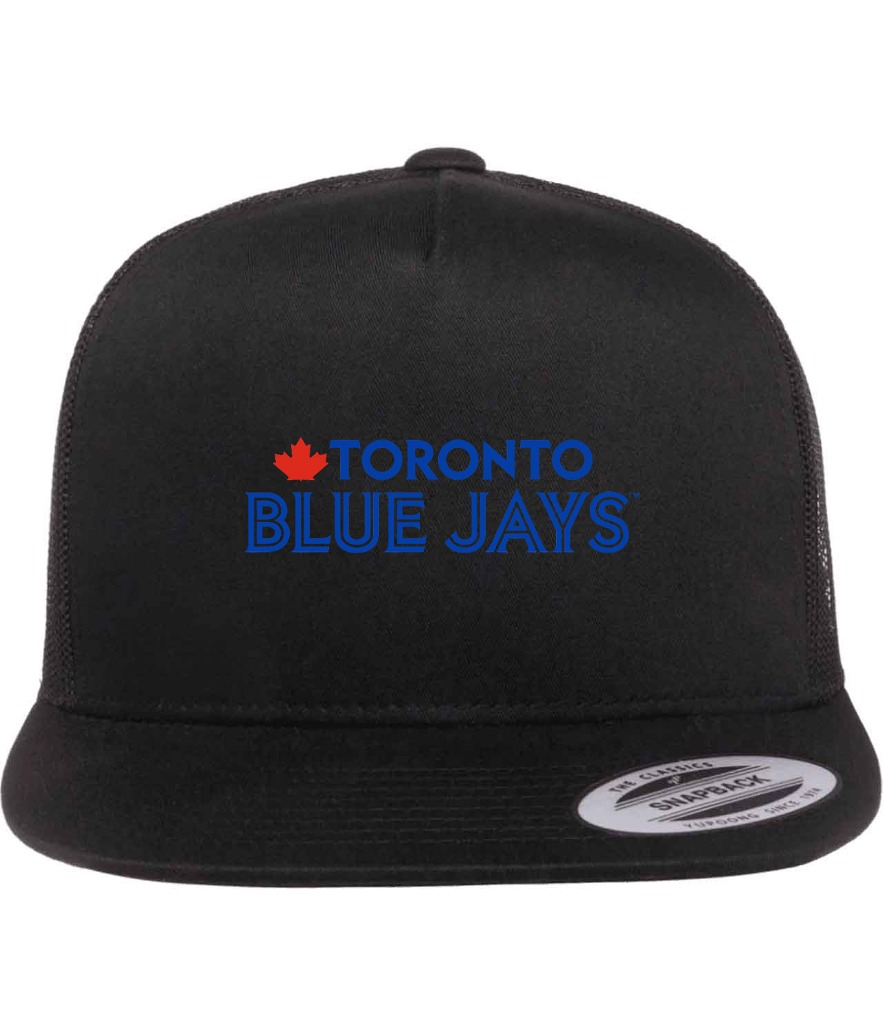 Toronto Blue Jays 2012 Baseball Logo Symbol Emblem Customized Design on Classic Trucker Cap Hat