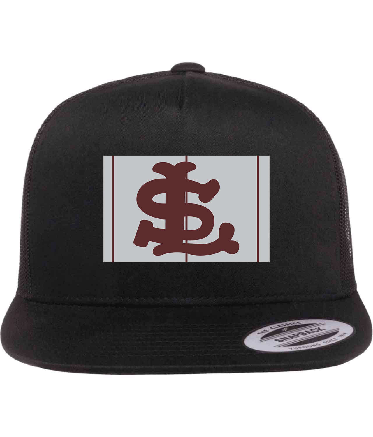 St. Louis Browns Cap 1927 Baseball Logo Symbol Emblem Customized Design on Classic Trucker Cap Hat