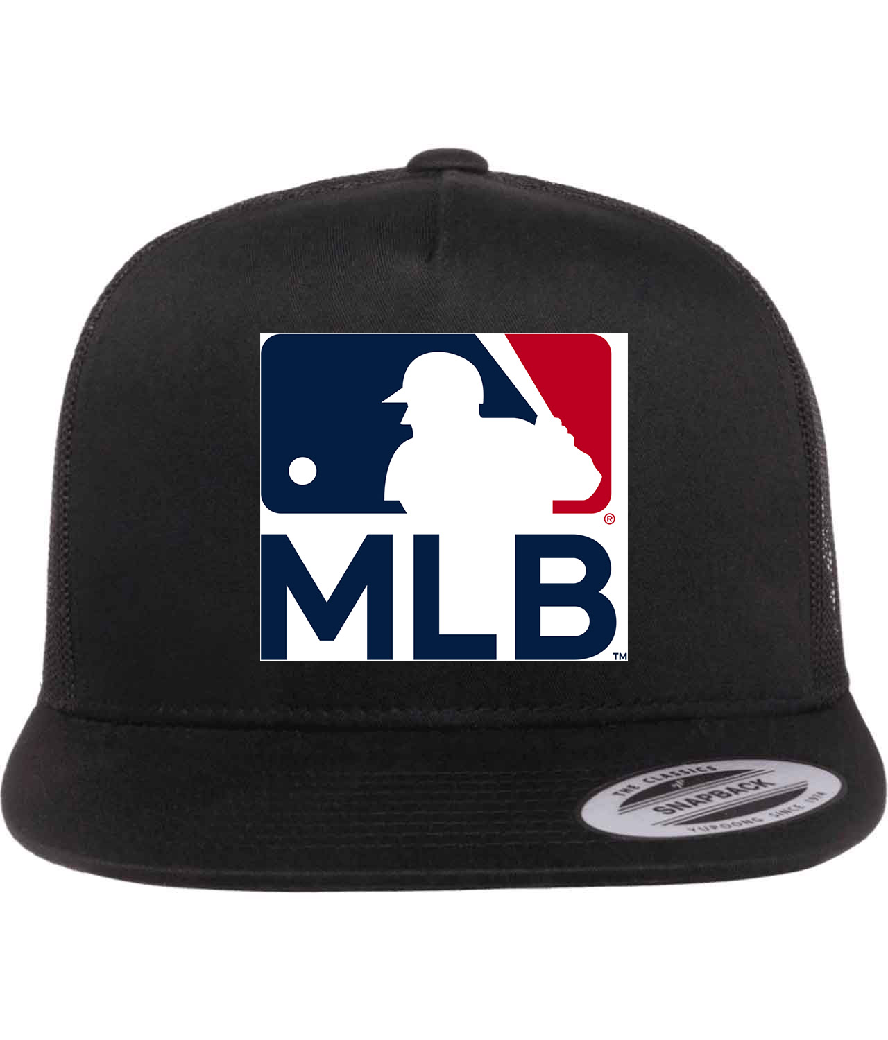 Major League Baseball Alternate 2019 Logo Emblem Customized Design on Classic Trucker Cap Hat