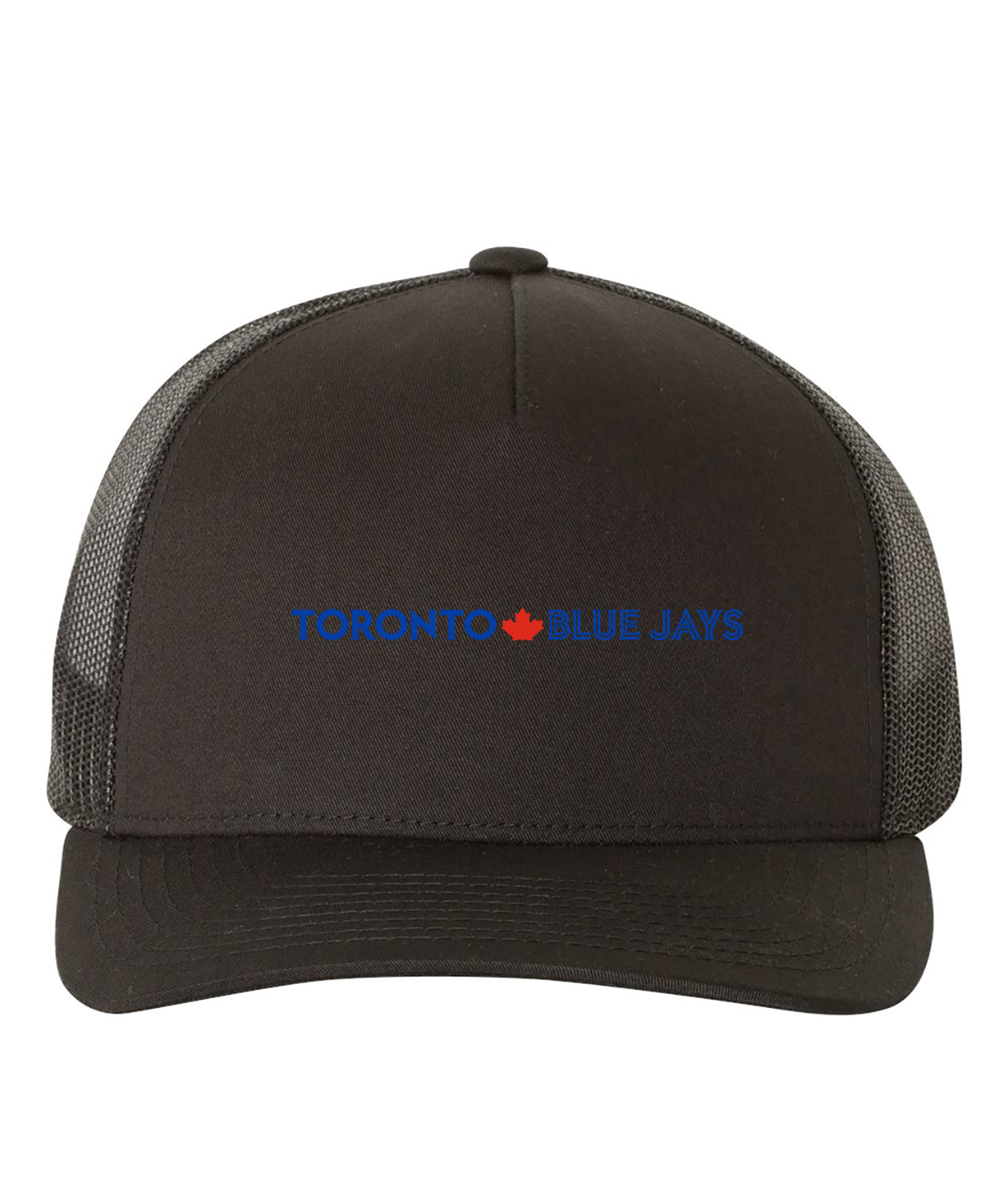 Toronto Blue Jays 2012-2019 Baseball Logo Symbol Emblem Customized Design on Retro Trucker Cap Hat