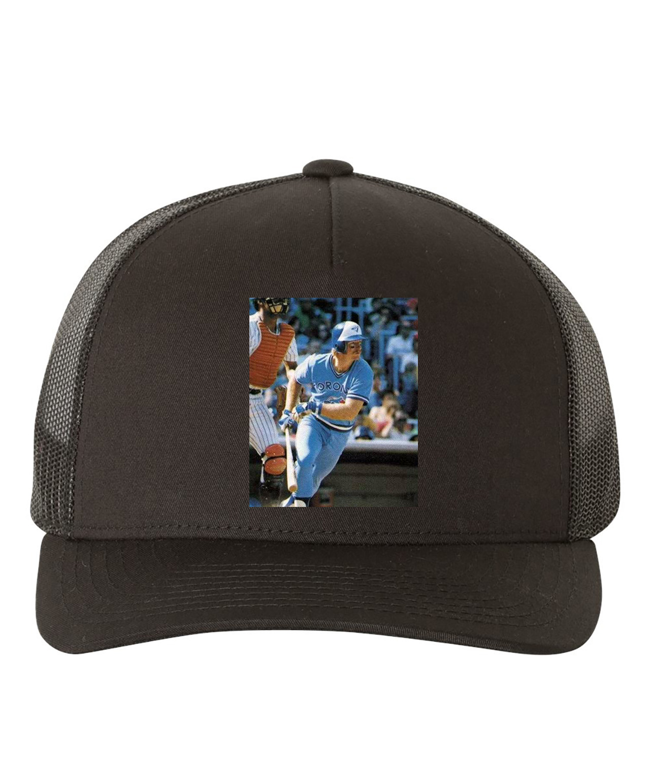 1978 Roy Howell Toronto Blue Jays Photo Baseball Logo Symbol Emblem Customized Design on Retro Trucker Cap Hat